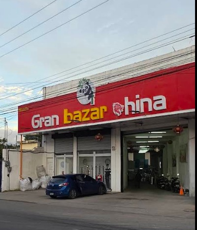 Fachada de Gran Bazar China Wanda